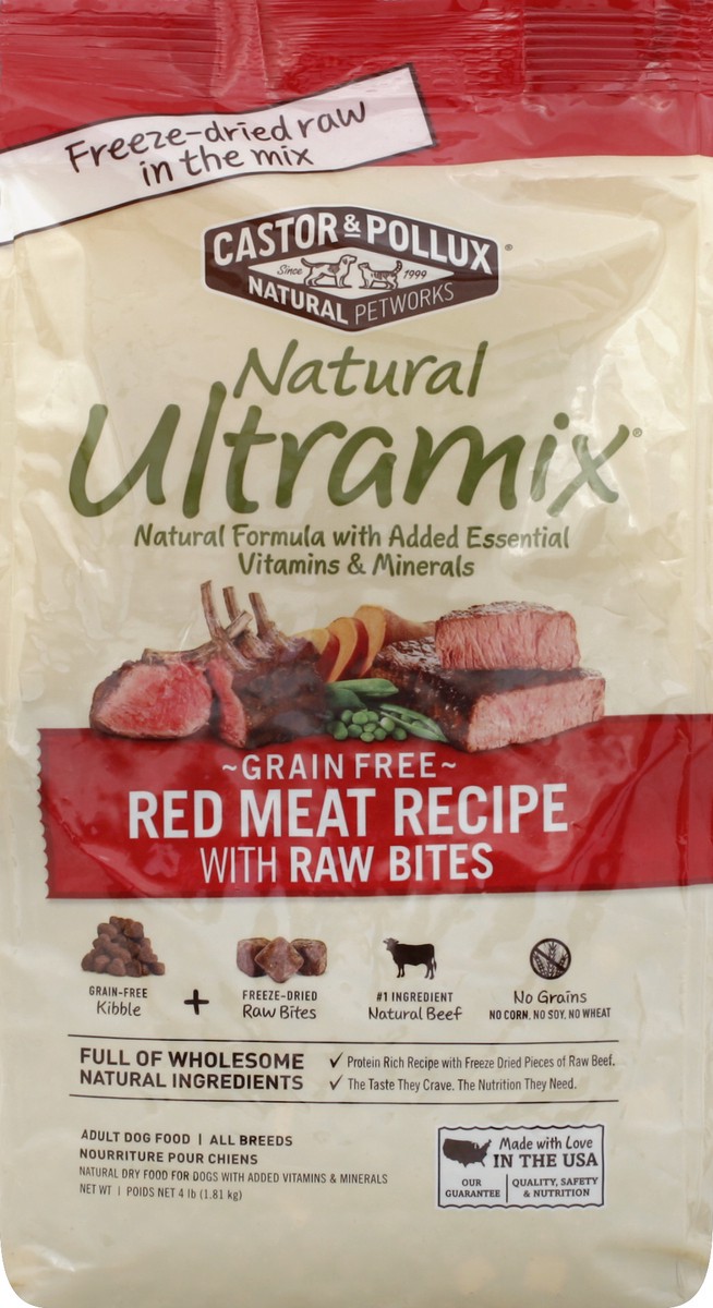 slide 1 of 8, Natural Ultramix Dog Food 4 lb, 4 lb