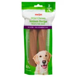 Meijer Wild Chews Venison Large, 2pack