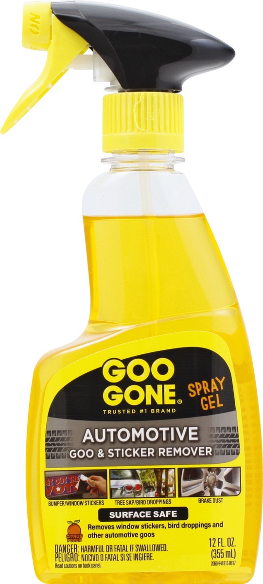 slide 2 of 9, Goo Gone Automotive Spray Gel 12 oz, 12 oz