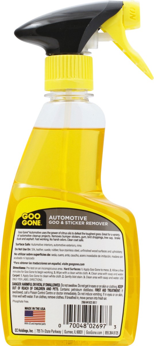 slide 8 of 9, Goo Gone Automotive Spray Gel 12 oz, 12 oz