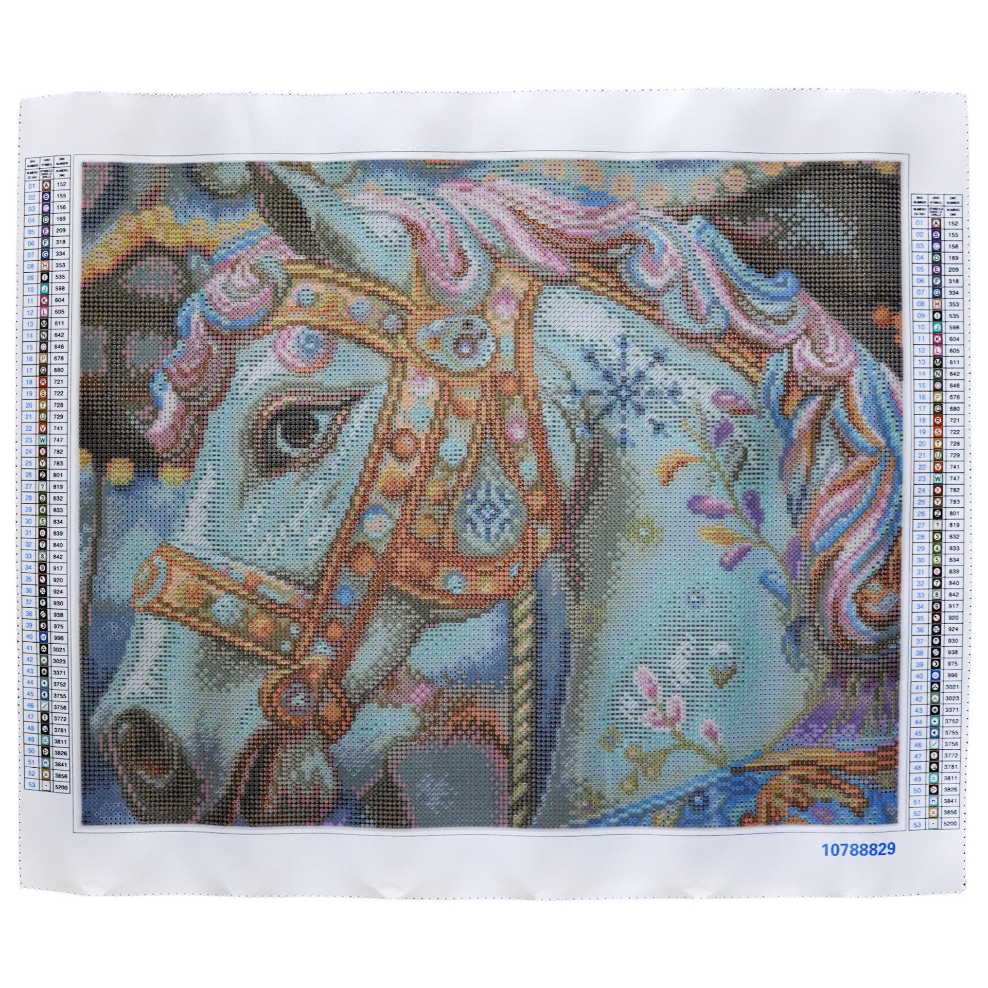 slide 2 of 4, 16" X 20" Carousel Diamond Art Kit By Make Market, 16 in x 20 in
