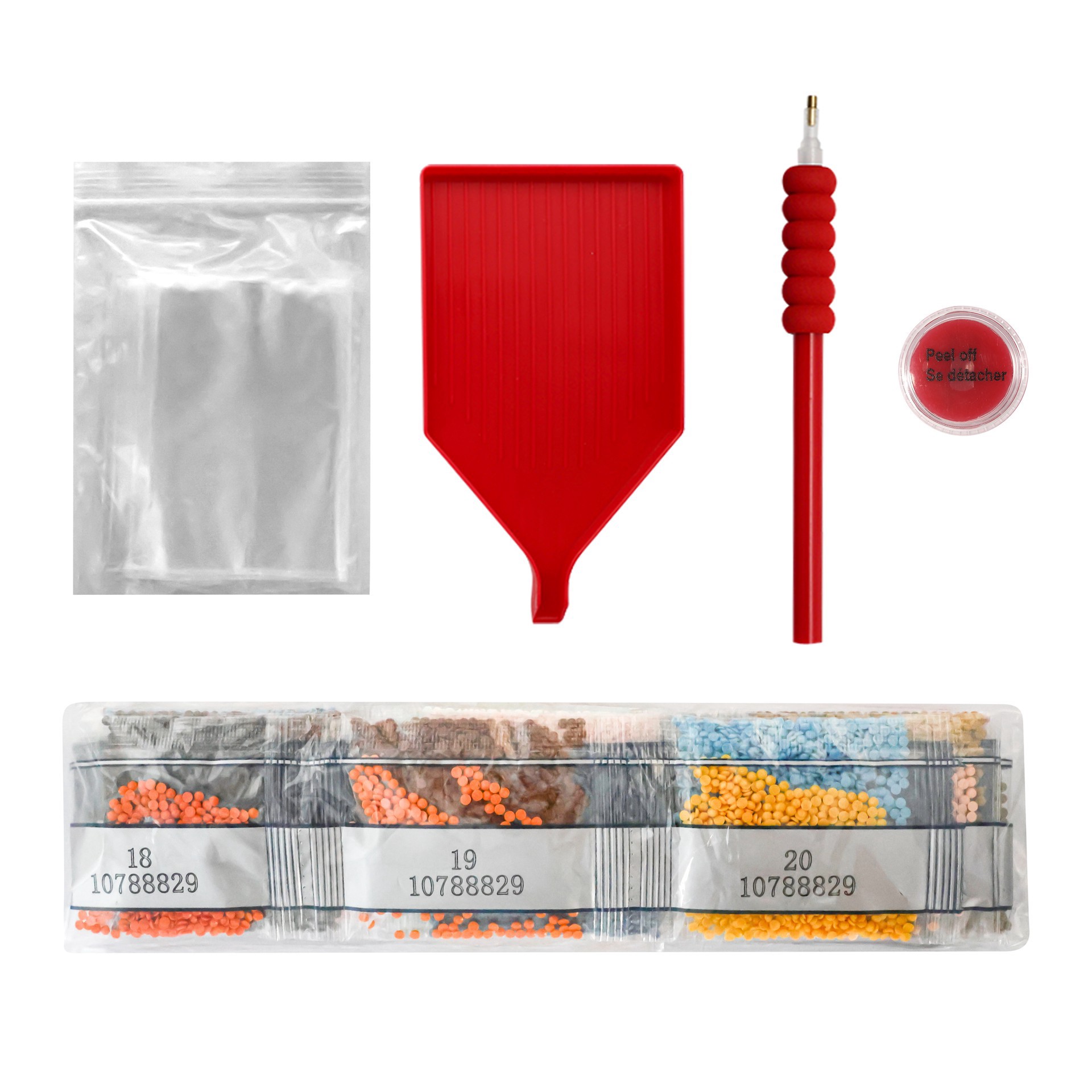 slide 4 of 4, 16" X 20" Carousel Diamond Art Kit By Make Market, 16 in x 20 in