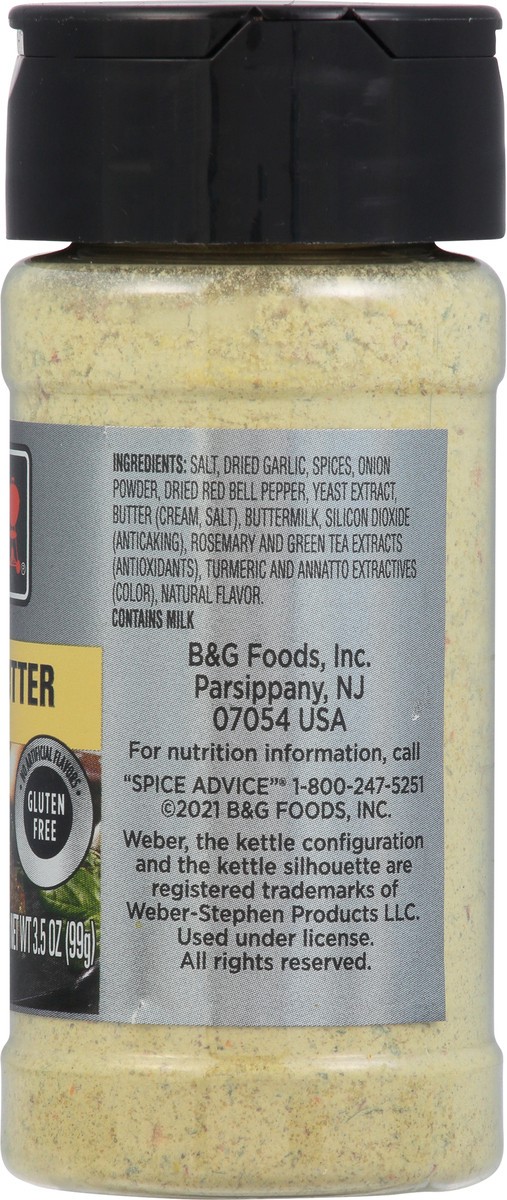 slide 9 of 13, Weber Chophouse Butter Seasoning 3.5 oz, 3.5 oz