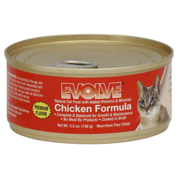 slide 1 of 1, Evolve Cat Food 5.5 oz, 5.5 oz