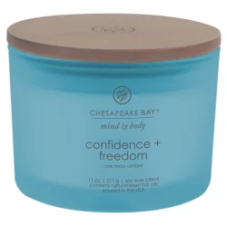 Chesapeake Bay Candle Mind & Body Collection Confidence + Freedom: Oak Moss Amber