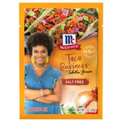 McCormick Salt Free Taco Business by Tabitha Brown Seasoning Mix, 1 oz
