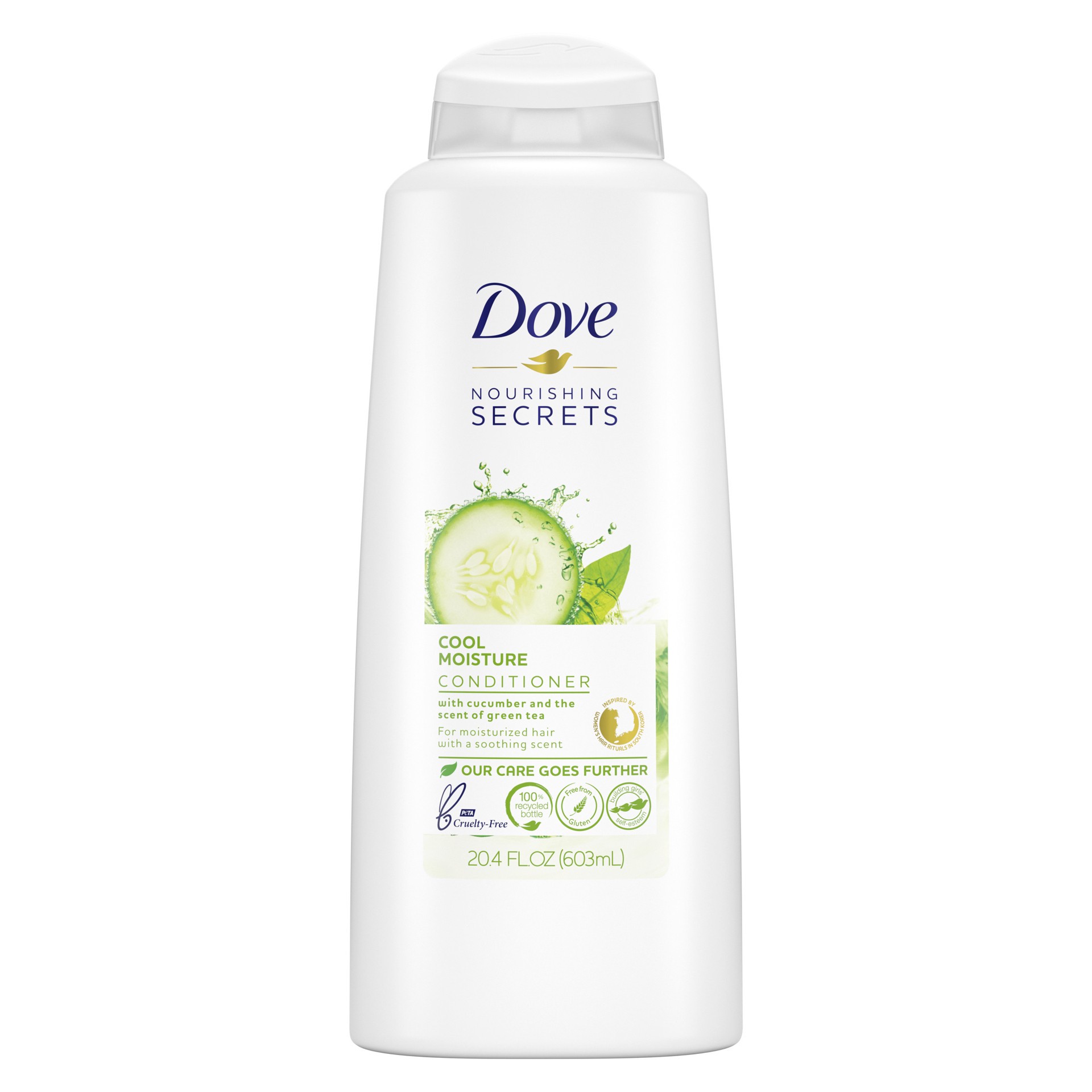 slide 1 of 4, Dove Nourishing Secrets Conditioner Cool Moisture, 20.4 oz, 20.4 fl oz