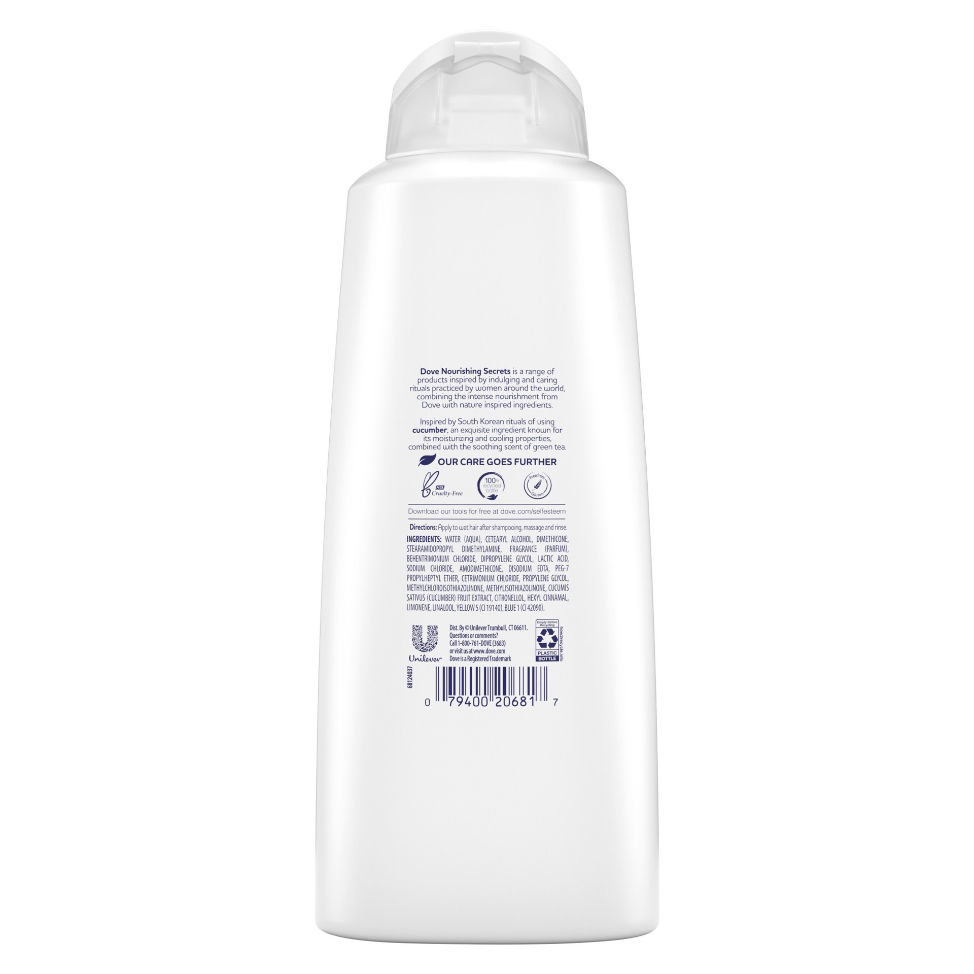 slide 4 of 4, Dove Nourishing Secrets Conditioner Cool Moisture, 20.4 oz, 20.4 fl oz