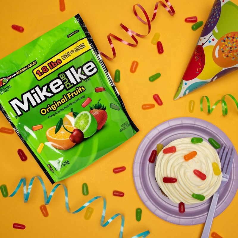 slide 4 of 5, MIKE AND IKE Original Fruits Candy 28.8 oz, 28.8 oz