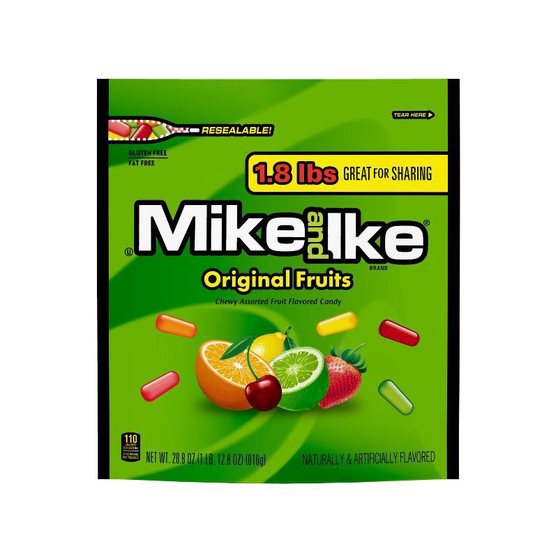 slide 1 of 5, MIKE AND IKE Original Fruits Candy 28.8 oz, 28.8 oz