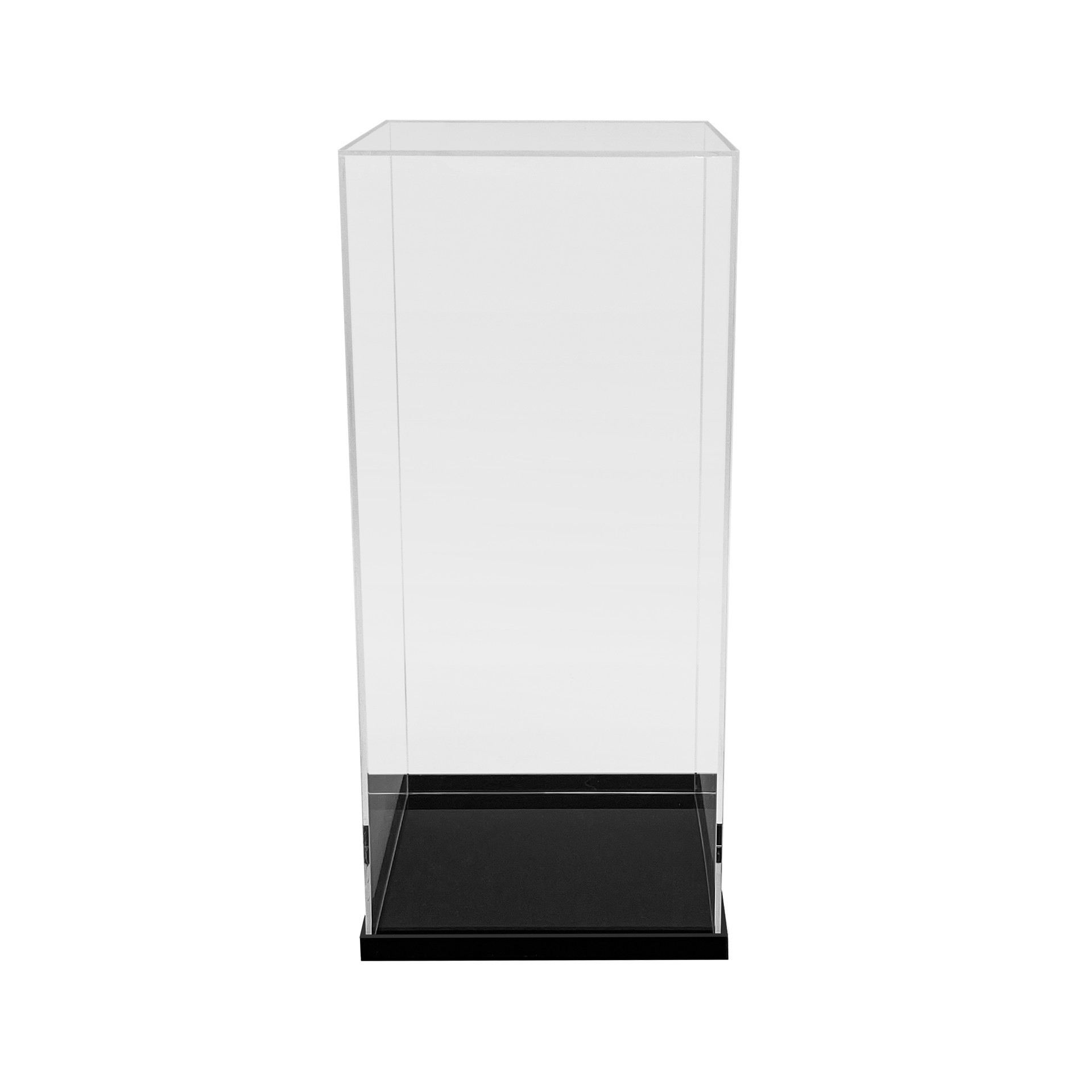 slide 3 of 4, 12" Clear Acrylic Doll Display Case By Studio Decor, 6.1 in x 14.3 in x 6.1 in