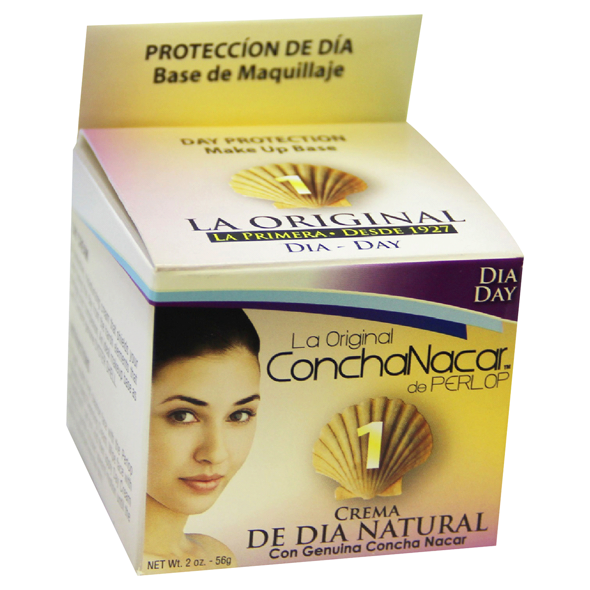 slide 1 of 1, Concha Nacar Day Cream, 2 oz