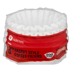 SE Grocers Basket Style Coffee Filters- 200 ct