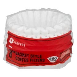 SE Grocers Basket Style Coffee Filters- 200 ct