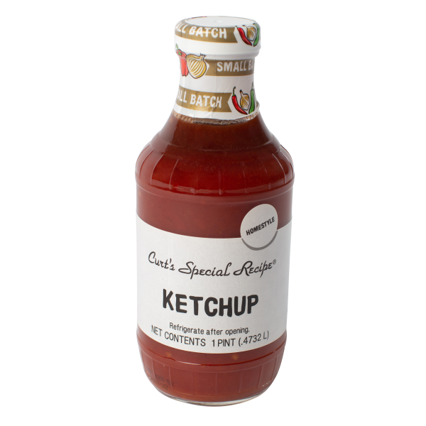 slide 1 of 1, Curt's Special Recipe Homestyle Ketchup, 