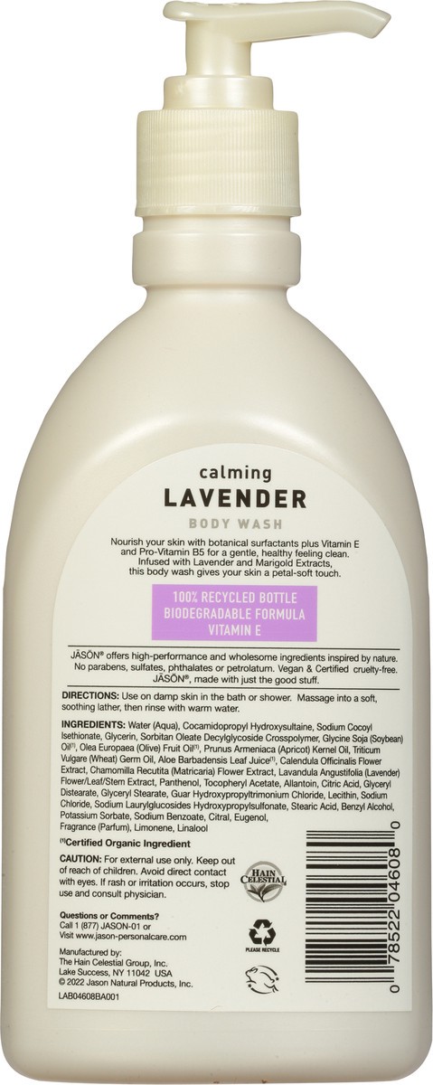 slide 5 of 10, Jason Calming Lavender Body Wash 16 fl oz, 16 fl oz