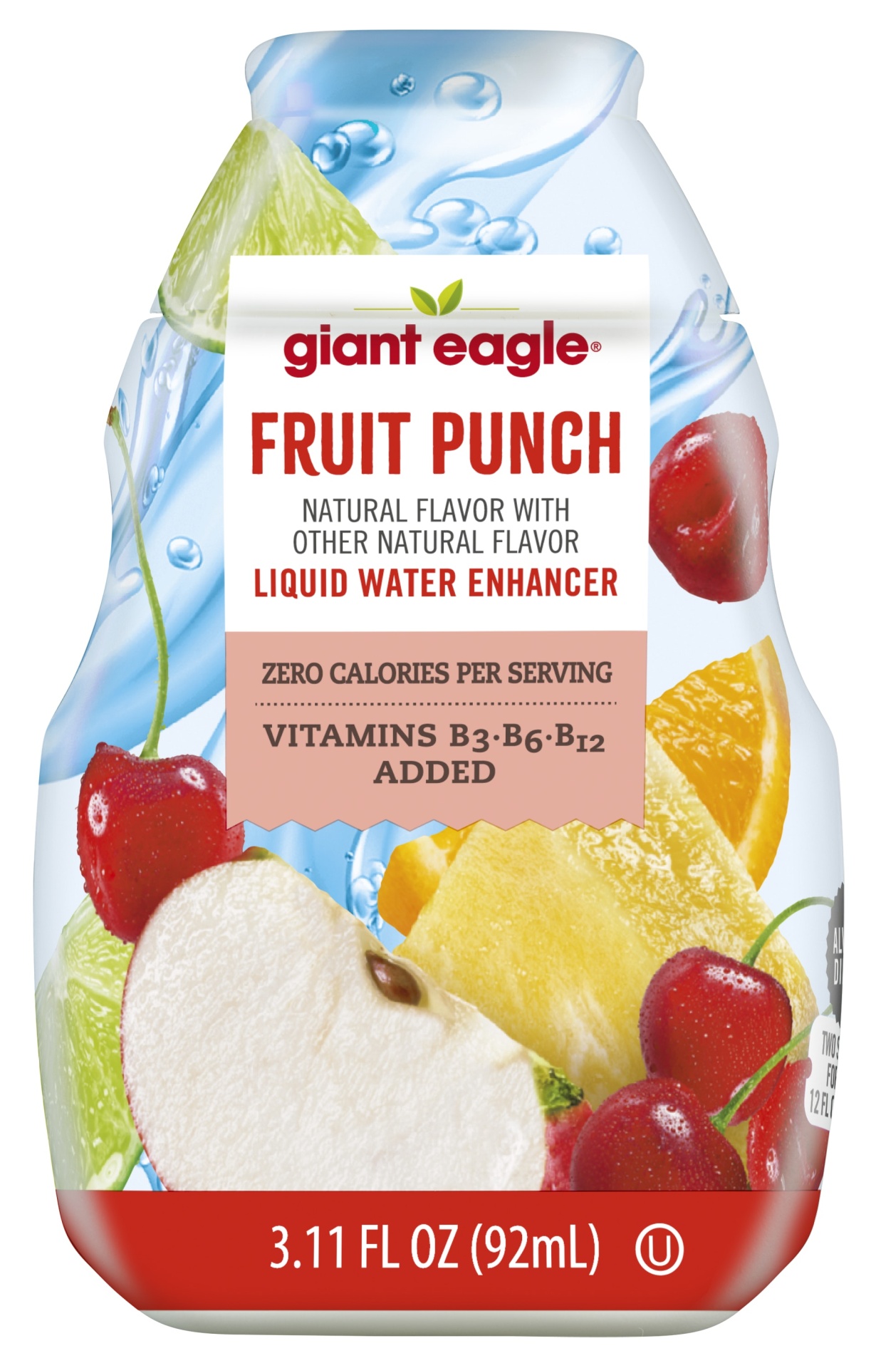 slide 1 of 1, GE Liquid Water Enhancer Fruit Punch - 3.11 oz, 3.11 oz