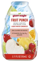 GE Liquid Water Enhancer Fruit Punch - 3.11 oz