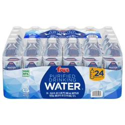 Fry's Purified Drinking Water - 24 ct; 16.9 fl oz