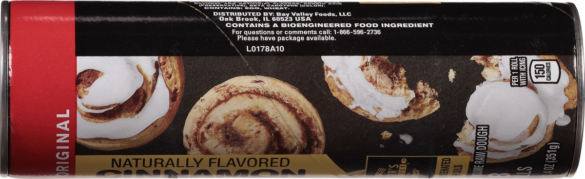 slide 8 of 9, Baker's Harvest Original Cinnamon Rolls with Icing 12.4 oz, 12.4 oz