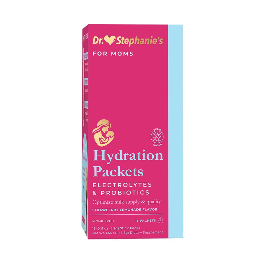 slide 1 of 1, Dr. Stephanie's Hydration Packets - Strawberry Lemonade, 15 ct