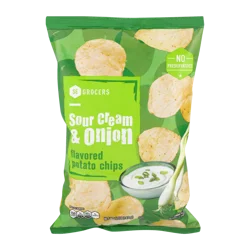 SE Grocers Potato Chips Sour Cream & Onion