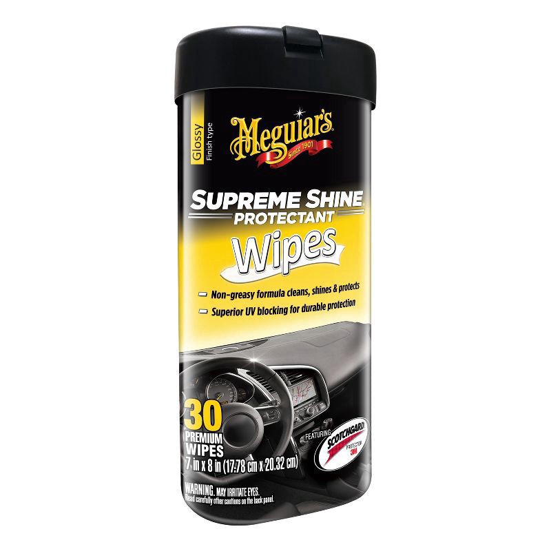 slide 1 of 34, Meguiar's 25ct Supreme Shine Wipes, 25 ct