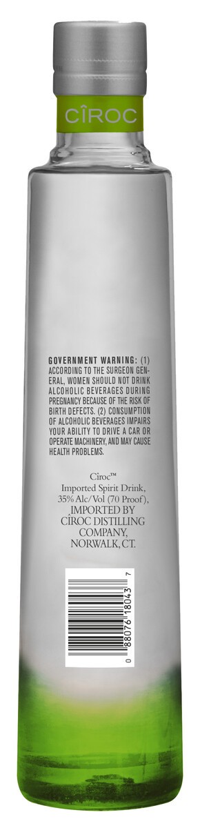 slide 4 of 4, Ciroc Apple (Made with Vodka Infused with Natural Flavors), 1 ct