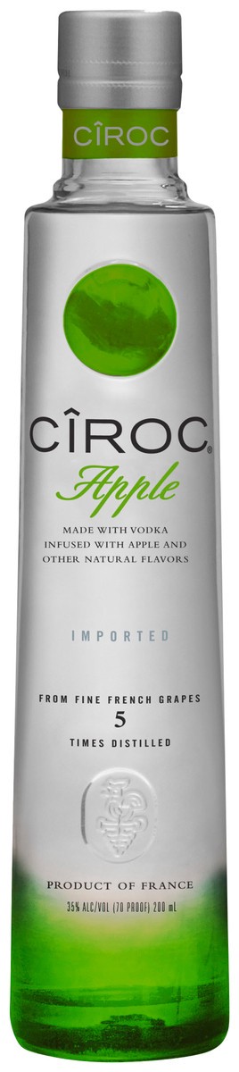 slide 1 of 4, Ciroc Apple (Made with Vodka Infused with Natural Flavors), 1 ct