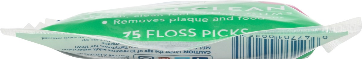 slide 8 of 9, DenTek Fresh Clean Floss Picks, For Extra Tight Teeth, 75 Count, 75 ct