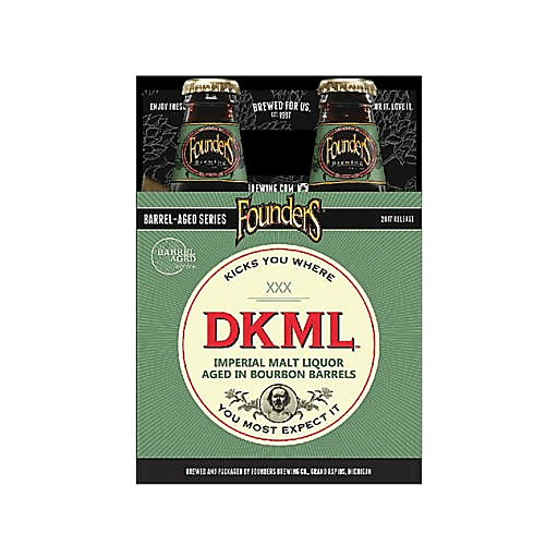 slide 1 of 1, Founders Brewing Co. Founders Brewing Barrel Aged DKML 4pkb, 4 ct; 16 oz
