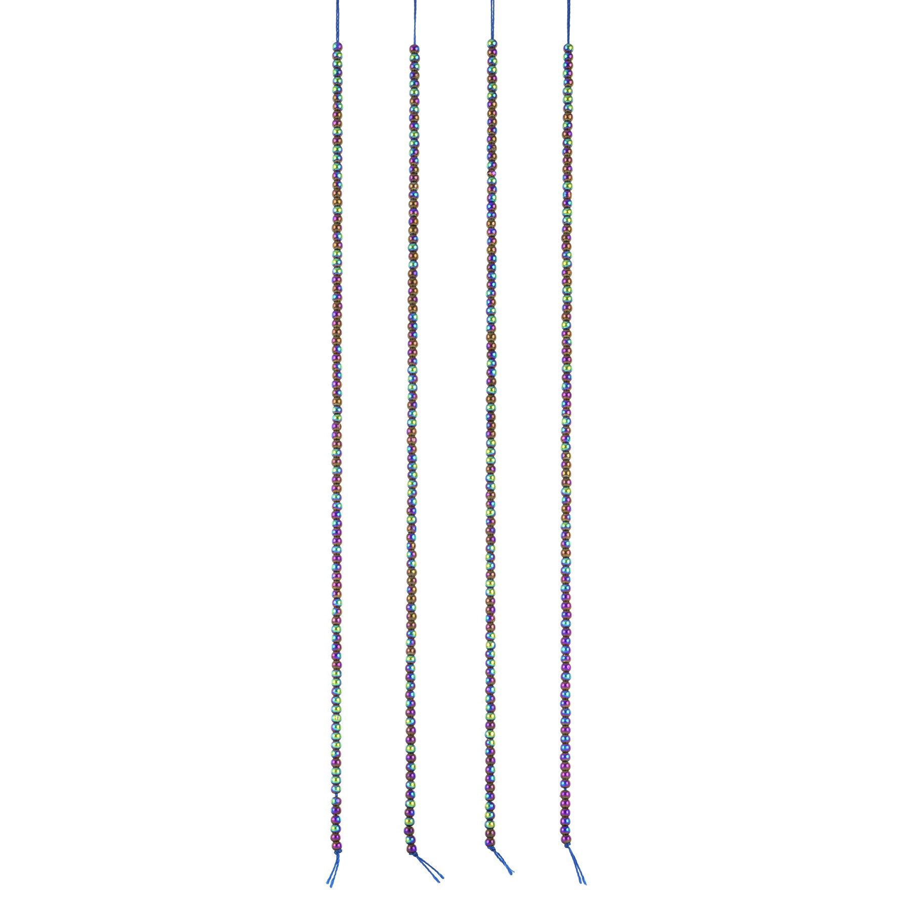 slide 2 of 3, Purple Ab Glass Round Beads, 1.8mm By Bead Landing, 1.8mm