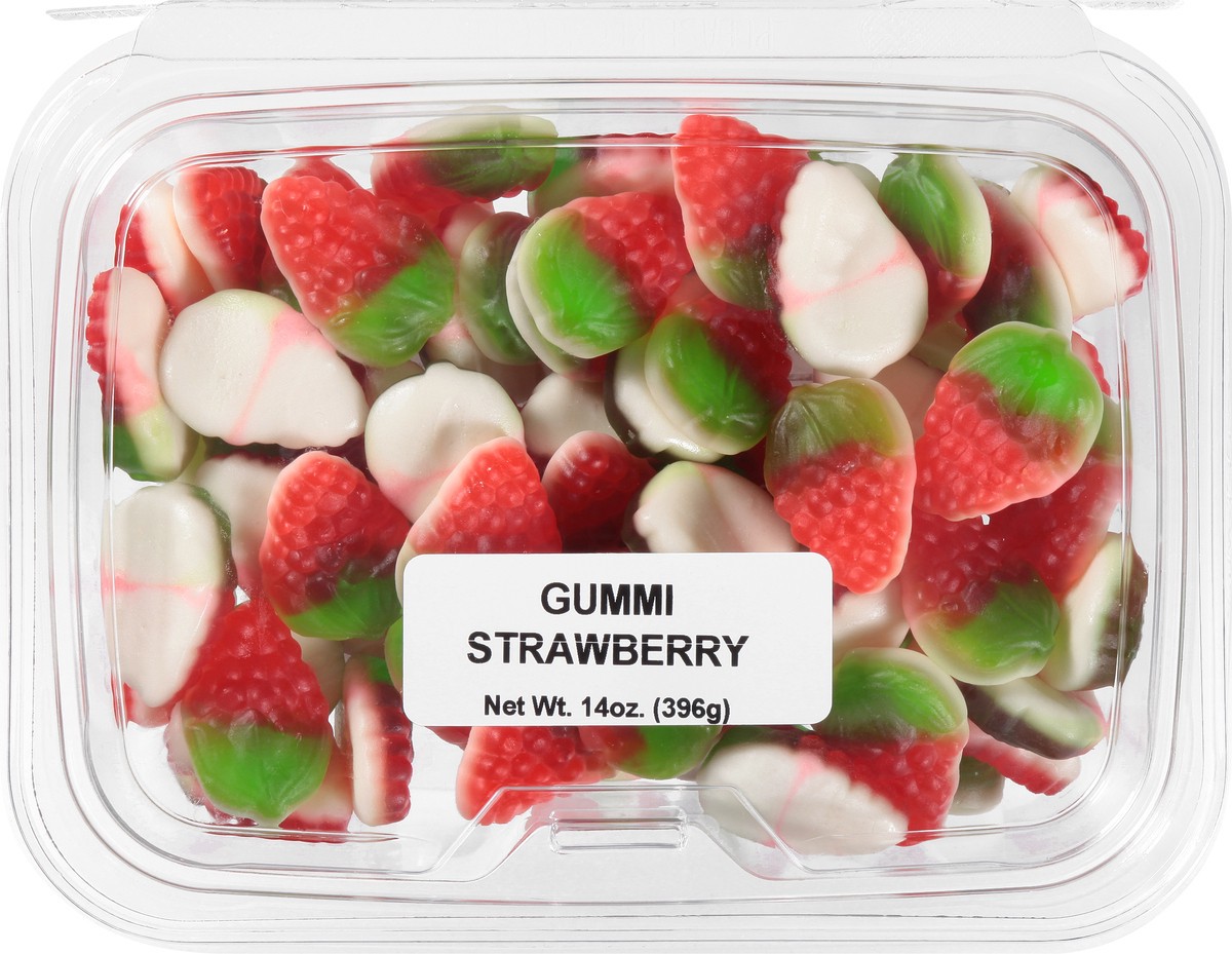 slide 3 of 12, JLM Manufacturing Strawberry Gummi 14 oz, 14 oz