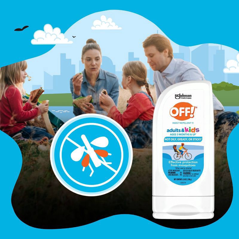 slide 2 of 13, Off! Adult & Kids Insect Repellent Lotion, 3.8 Oz, 3.8 oz