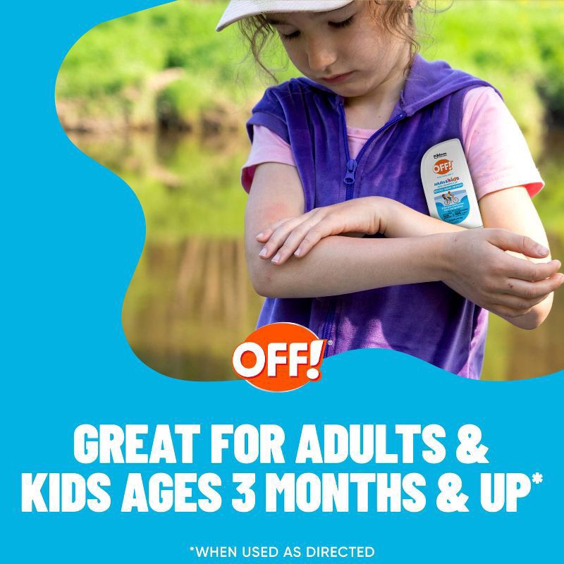 slide 8 of 13, Off! Adult & Kids Insect Repellent Lotion, 3.8 Oz, 3.8 oz