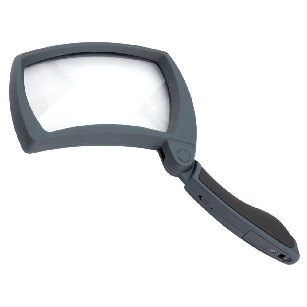 slide 3 of 4, Carson Lighted Magnifold 2X Power Led Handheld Magnifier, 1 ct