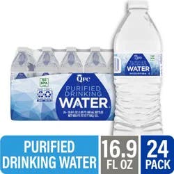 QFC Purified Drinking Water - 24 ct; 16.9 fl oz