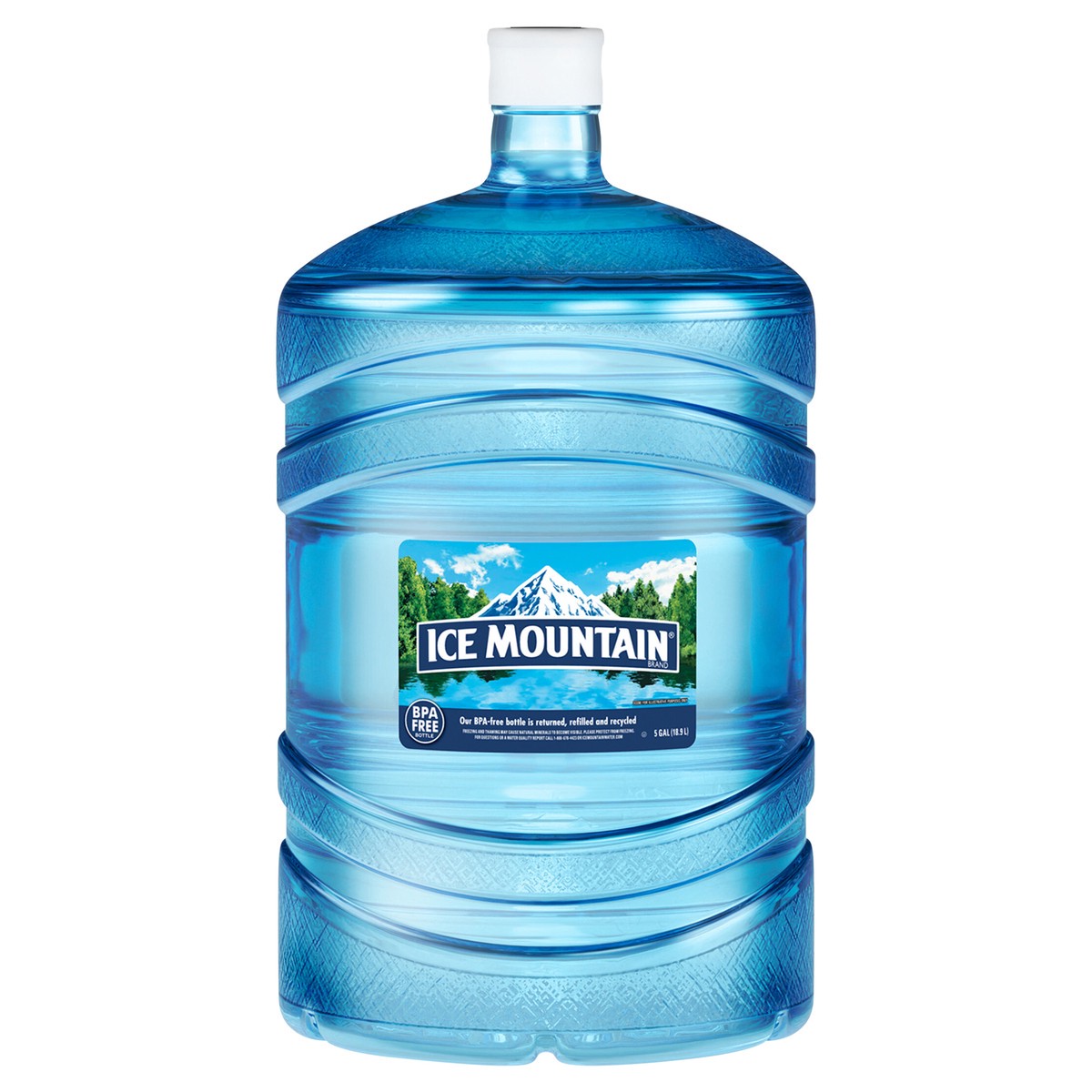 slide 6 of 7, ICE MOUNTAIN Brand 100% Natural Spring Water, 5-gallon plastic jug, 5 g