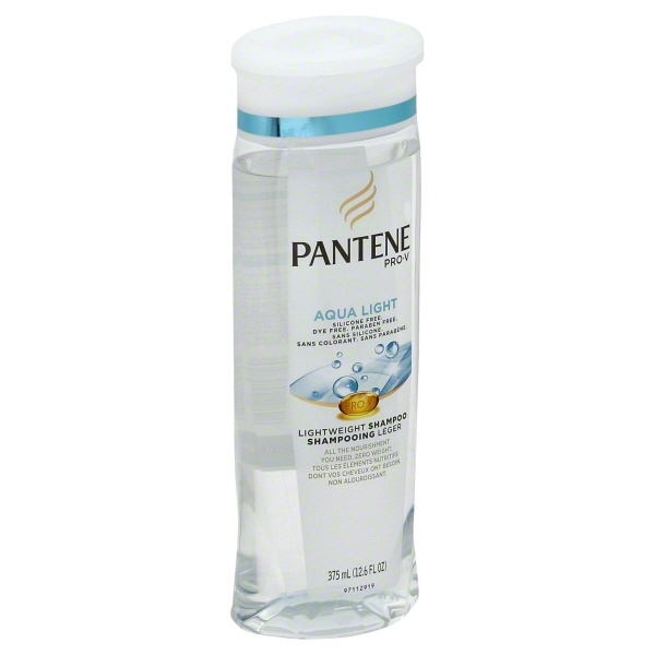 slide 1 of 1, Pantene Pro-V Aqua Light Clean Rinse Shampoo, 12.6 oz
