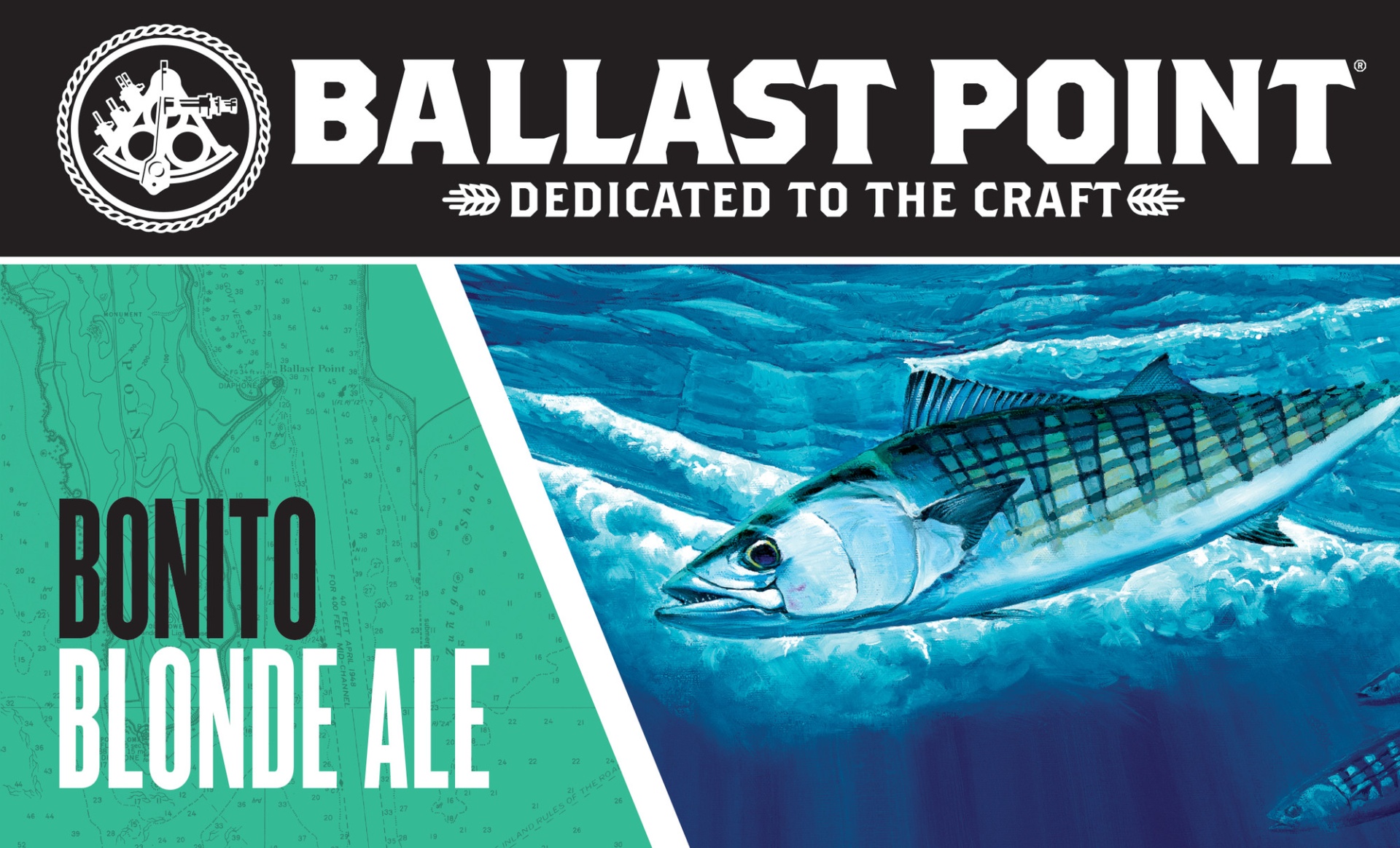 slide 1 of 1, Ballast Point Bonito Blonde Ale, 6 ct; 12 fl oz