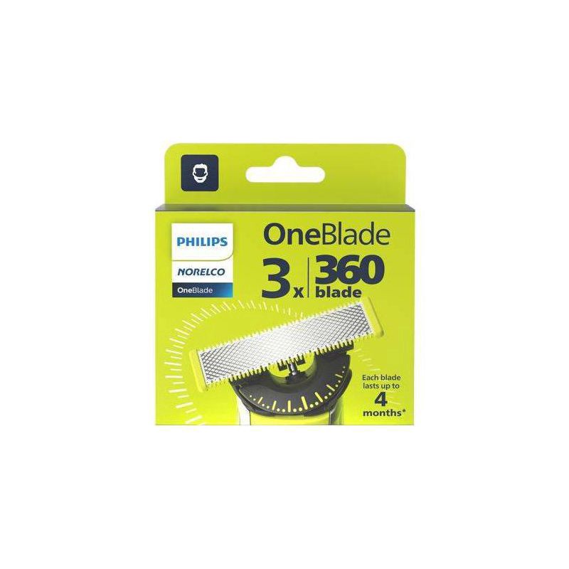 slide 10 of 12, Philips Norelco OneBlade 360 Replacement Blade - QP430/80 - 3ct, 3 ct
