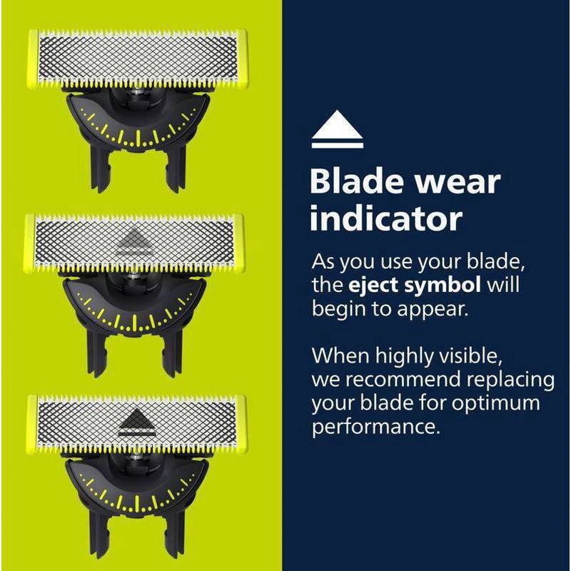 slide 6 of 12, Philips Norelco OneBlade 360 Replacement Blade - QP430/80 - 3ct, 3 ct