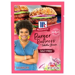 McCormick Salt Free Burger Business by Tabitha Brown Seasoning Mix, 1.0 oz