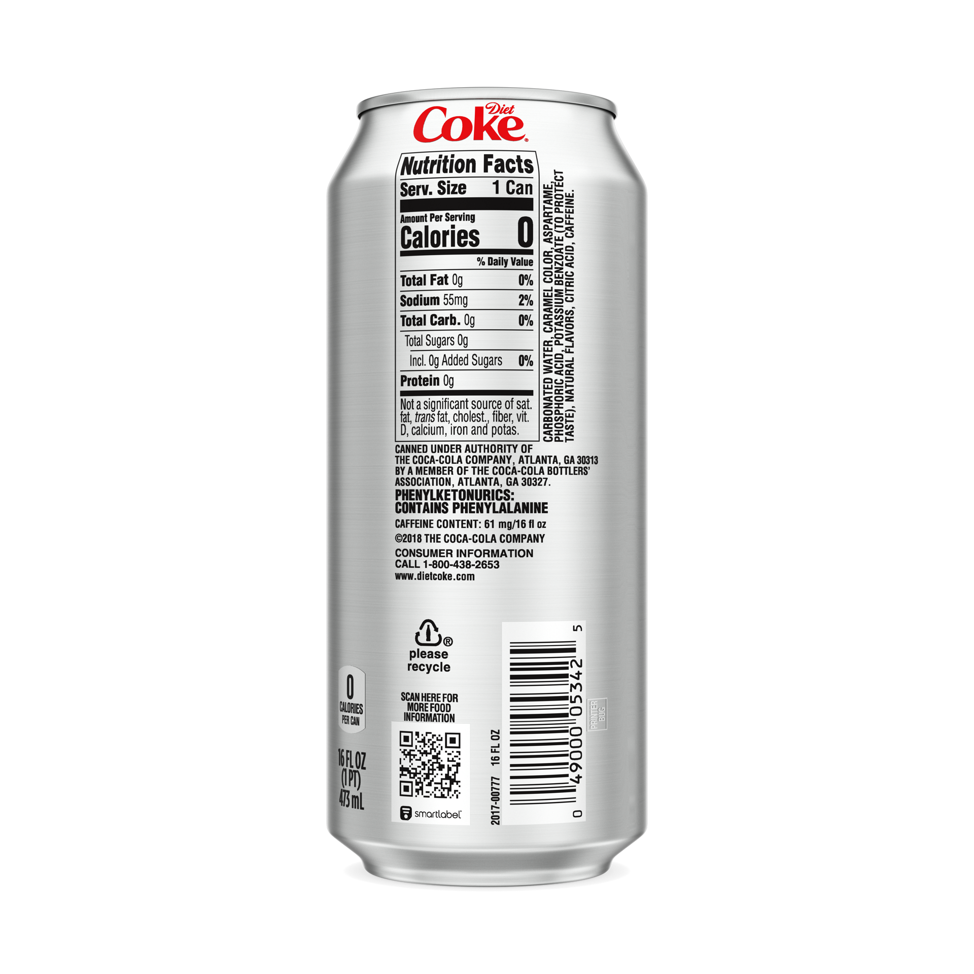 slide 4 of 5, Diet Coke Soft Drink - 16 oz, 16 oz