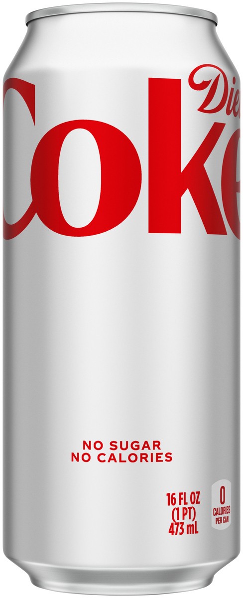 slide 1 of 5, Diet Coke Soft Drink - 16 oz, 16 oz