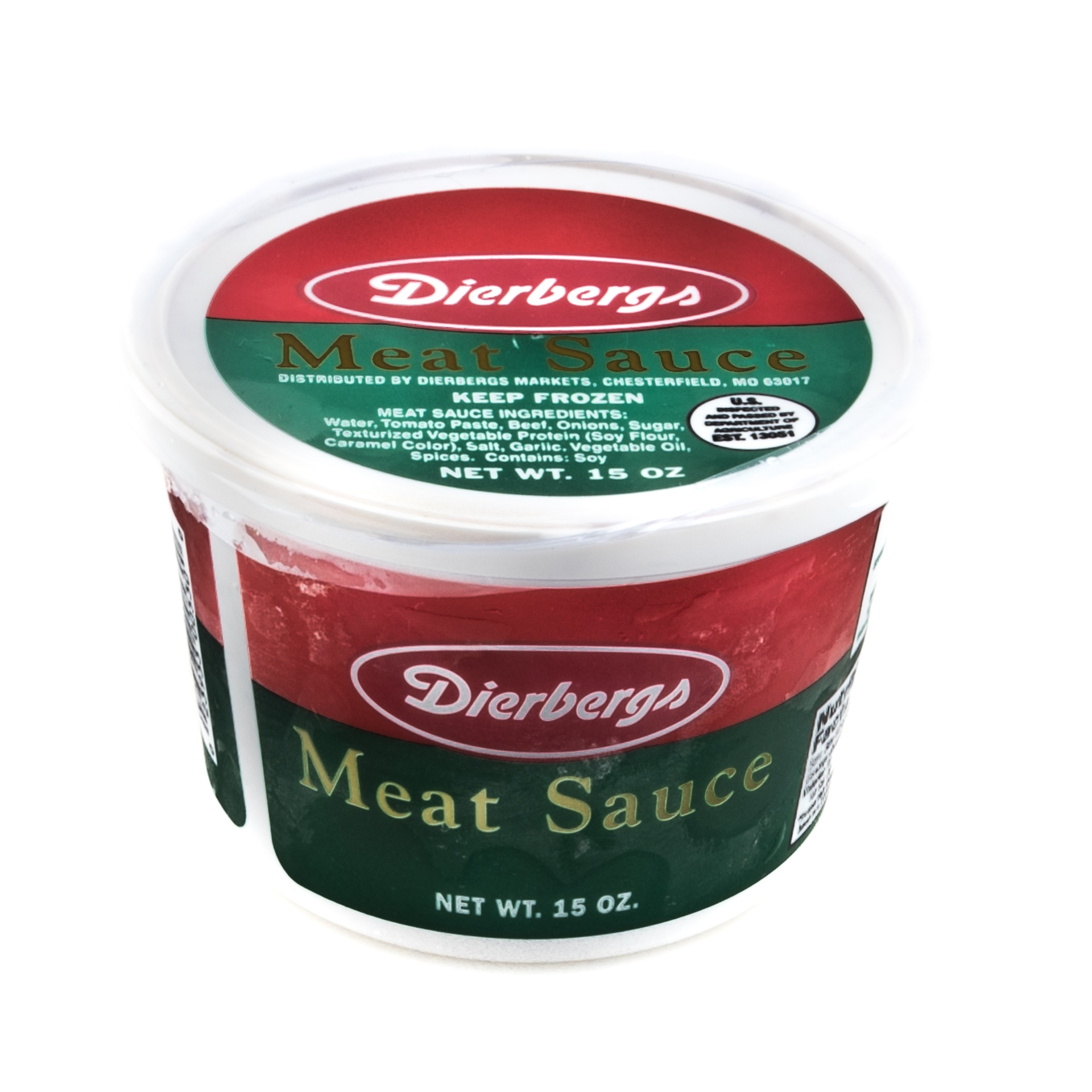 slide 1 of 1, Dierbergs Meat Sauce, 15 oz