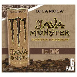 Monster Energy Loca Moca Energy Drink - 6 ct