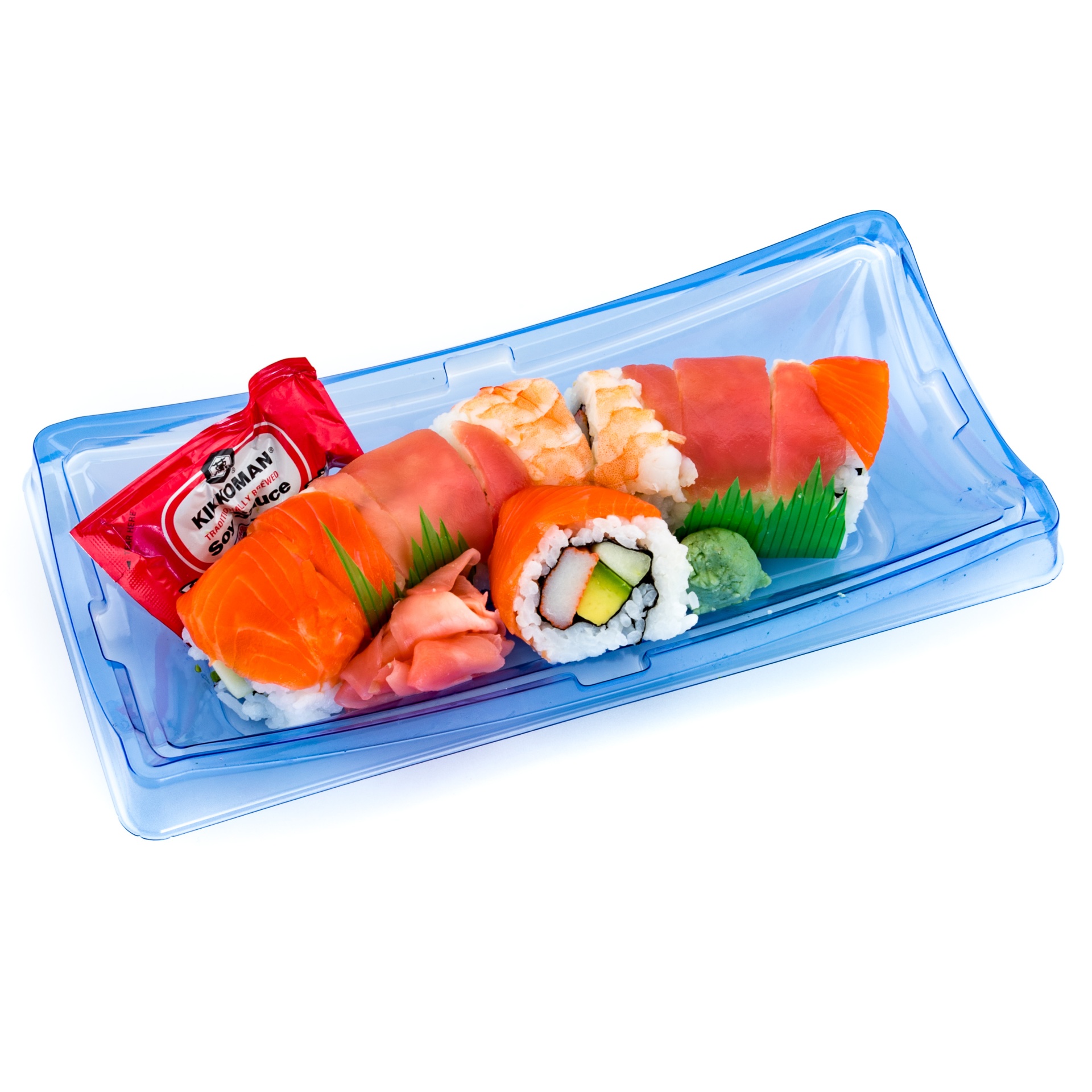 slide 1 of 1, Bento Sushi Rainbow Roll 8 Pcs, 8 pc