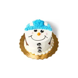 Snowman Friends Cake