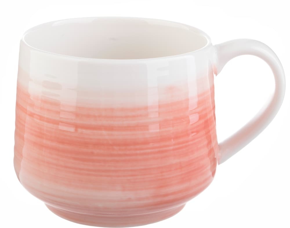 slide 1 of 1, Pacific Market International Ombre Mug - Pink, 18.5 oz